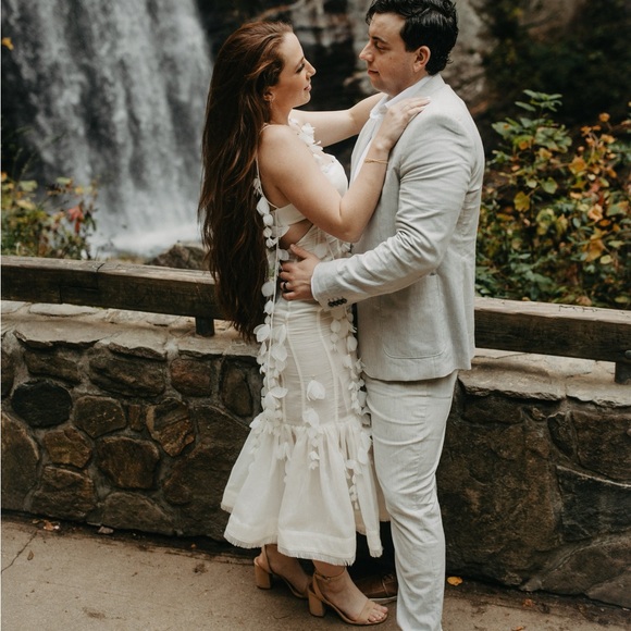 Zimmermann Botanica Silk Linen Petal Gown - Picture 14 of 15